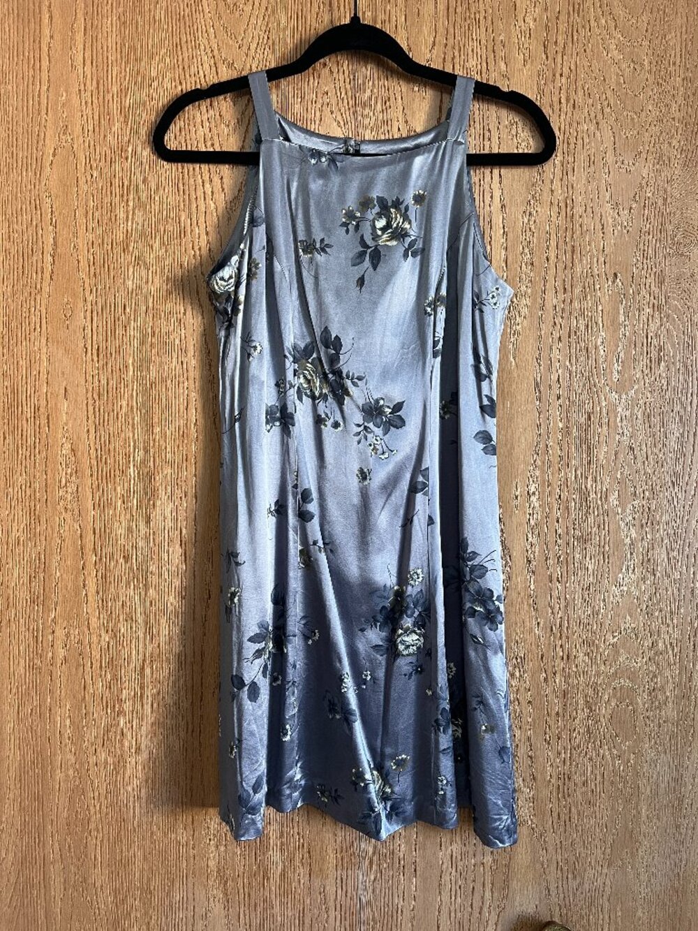 Y2K/90s Breakin' Loose Satin Floral Mini Dress
